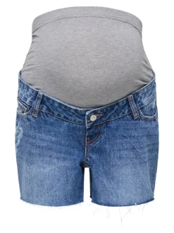 OLMGABI Taille moyenne Regular Fit Short en denim