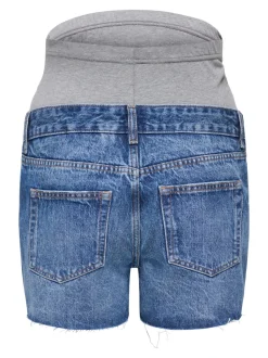 OLMGABI Taille moyenne Regular Fit Short en denim