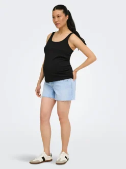 OLMGABI Taille moyenne Regular Fit Short en denim