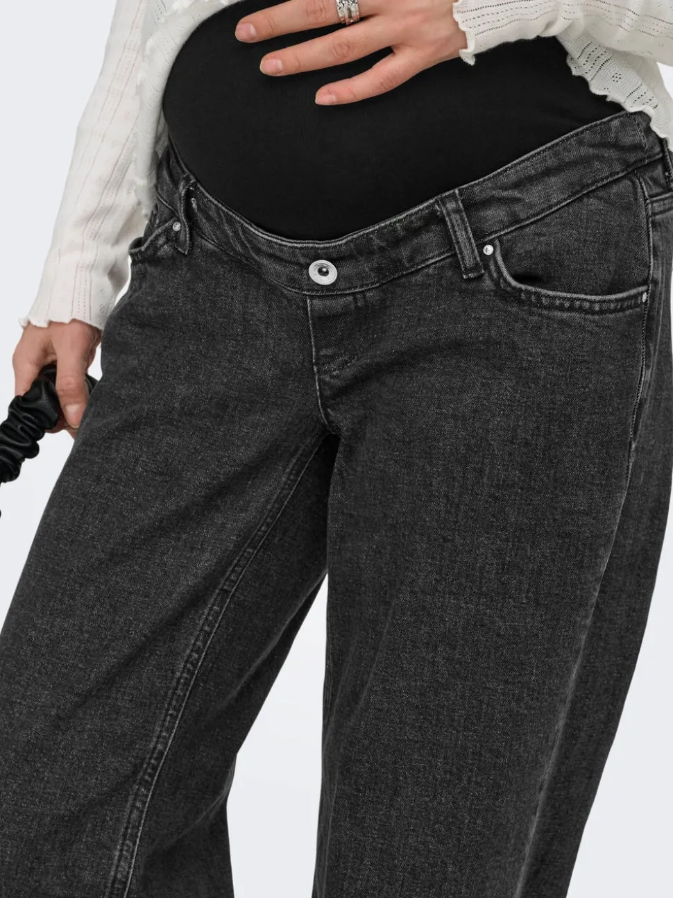 OLMJUICY Taille haute Straight Fit Jeans