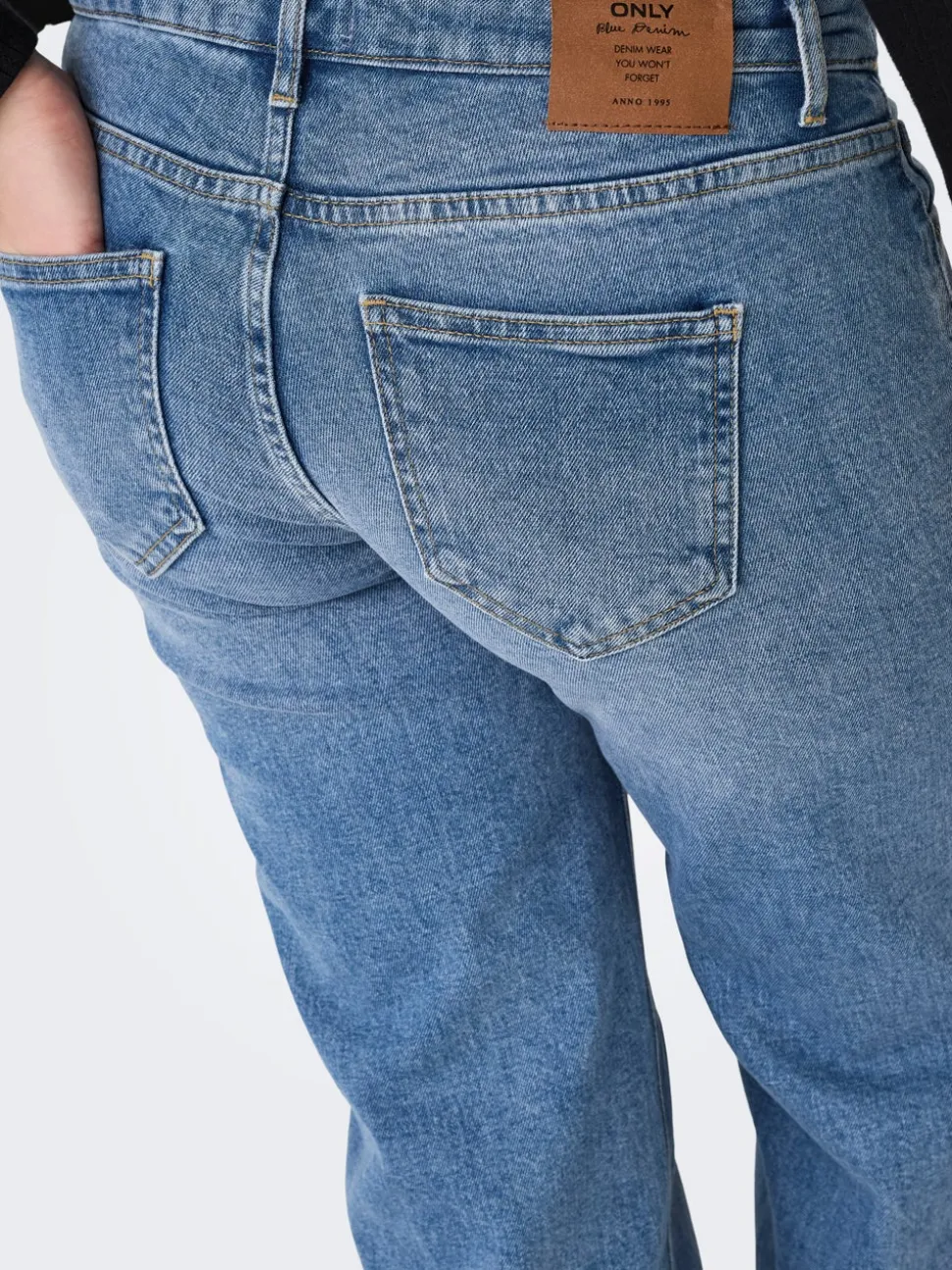OLMJUICY Taille haute Straight Fit Jeans