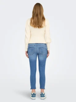 OLMKARLA Taille moyenne Skinny Fit Longueur cheville Jeans