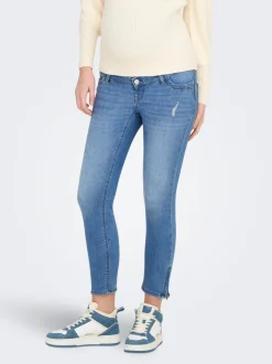 OLMKARLA Taille moyenne Skinny Fit Longueur cheville Jeans