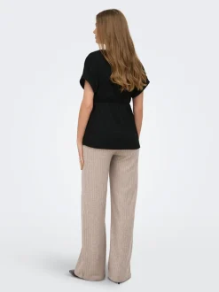 OLMLOLA Regular Fit Pantalon à jambe large