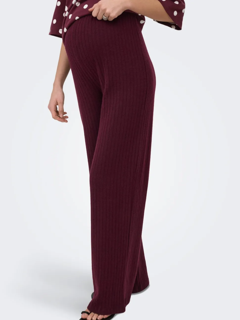 OLMLOLA Regular Fit Pantalon à jambe large