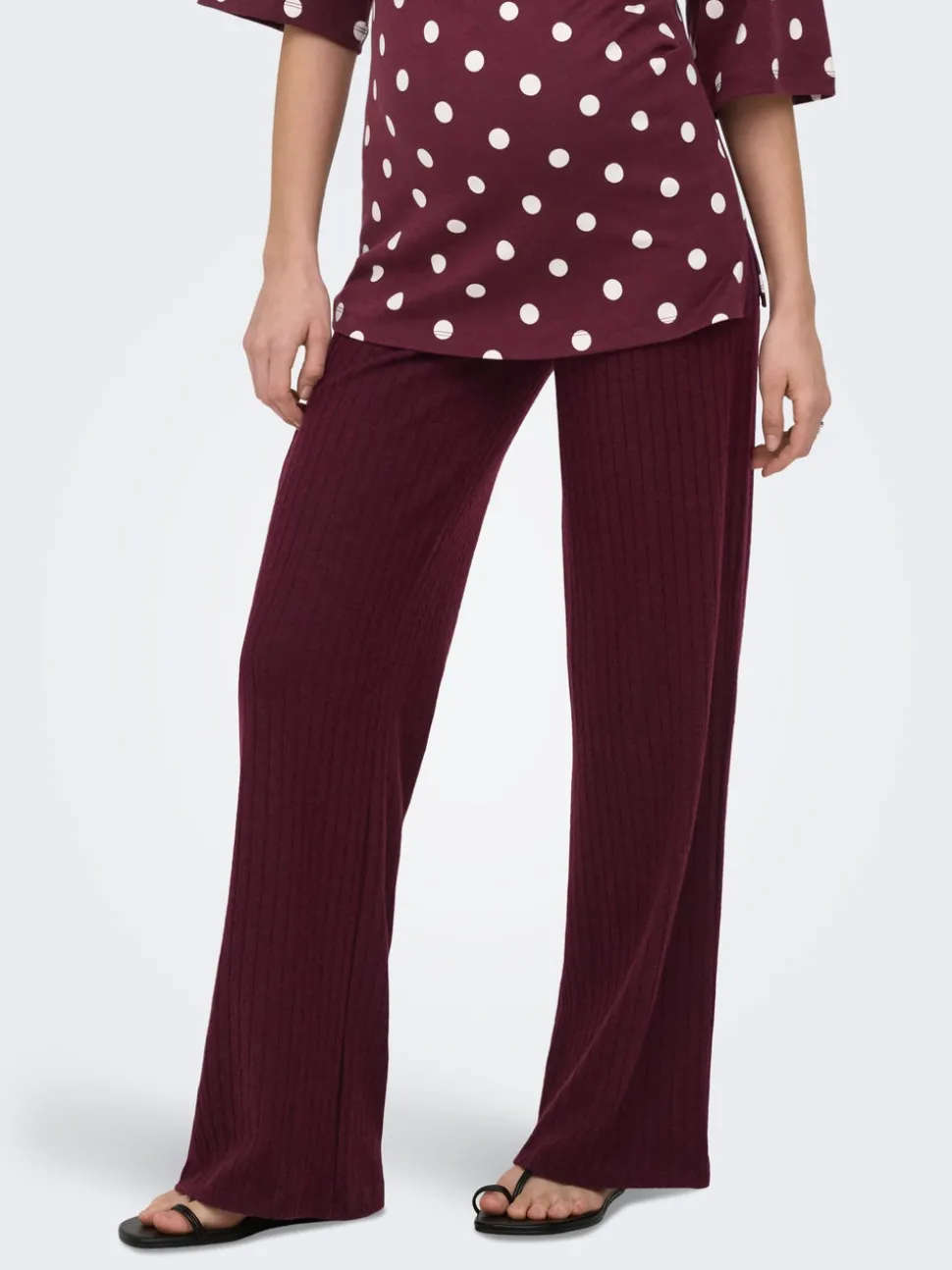OLMLOLA Regular Fit Pantalon à jambe large