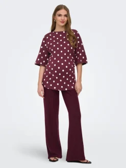 OLMLOLA Regular Fit Pantalon à jambe large