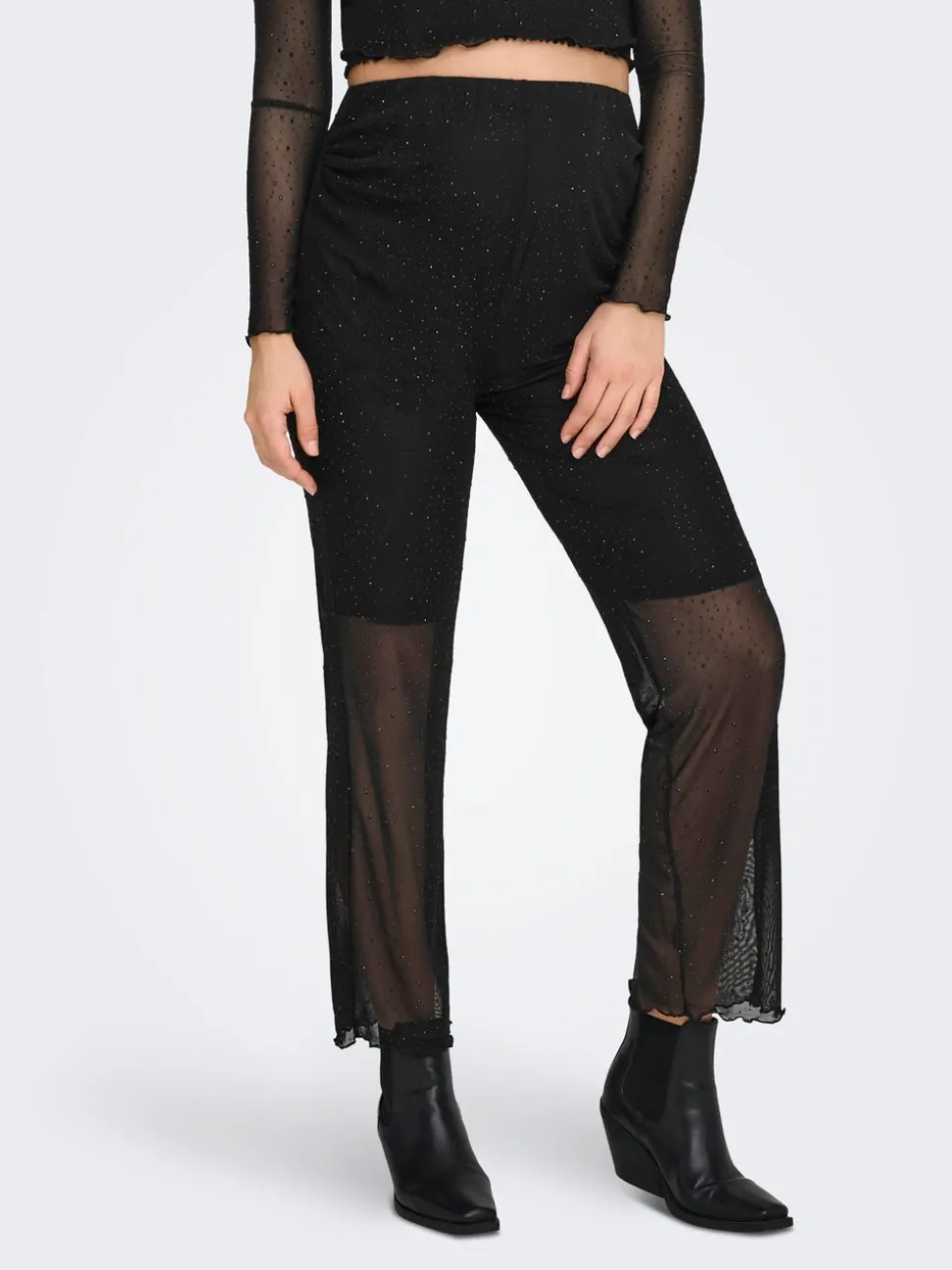 OLMLOURA Wide Leg Fit Pantalon à jambe large