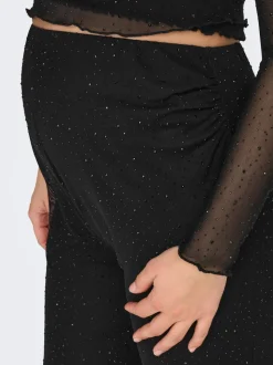 OLMLOURA Wide Leg Fit Pantalon à jambe large