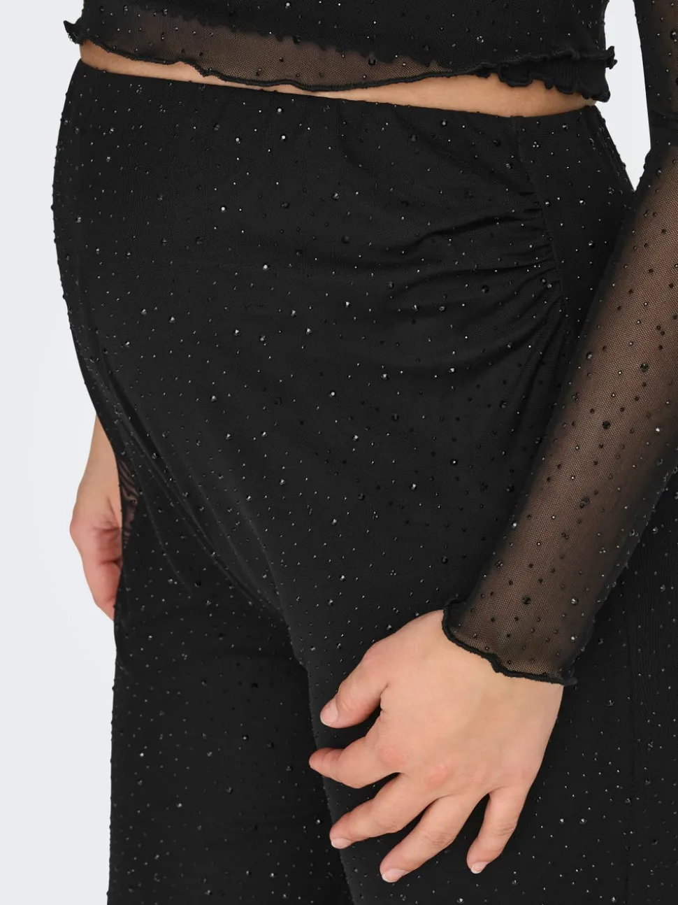 OLMLOURA Wide Leg Fit Pantalon à jambe large