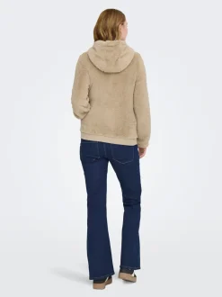OLMNEWANNA Manteau en peluche