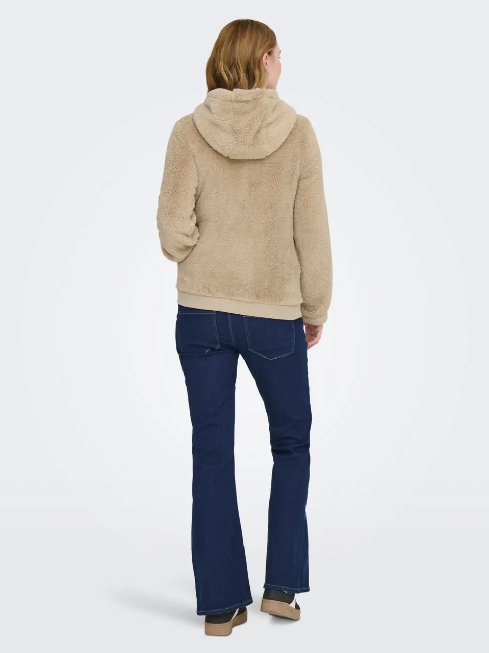 OLMNEWANNA Manteau en peluche