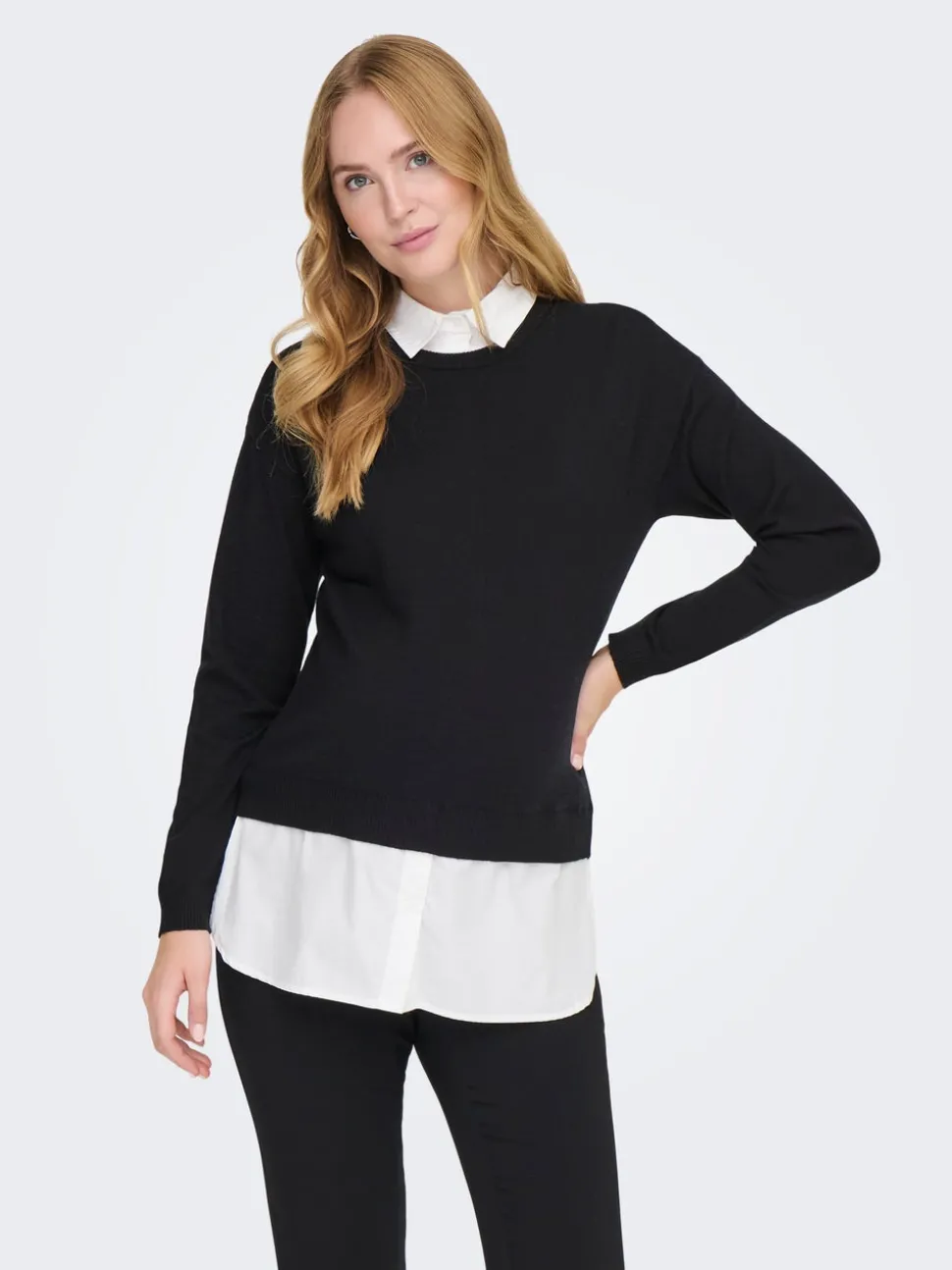 OLMPAYSON Pull en maille