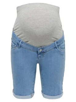 OLMRAIN Bodycon Fit Short en denim