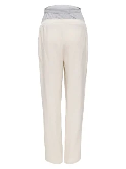 OLMSIESTA Straight Fit Lin Pantalon
