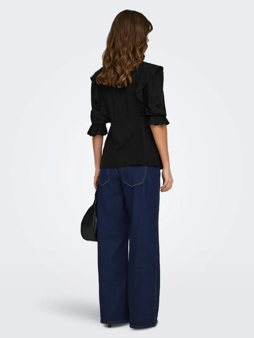 OLMSNOW Taille haute Wide Leg Fit Jeans