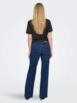 OLMWAUW Taille moyenne Wide Leg Fit Jeans