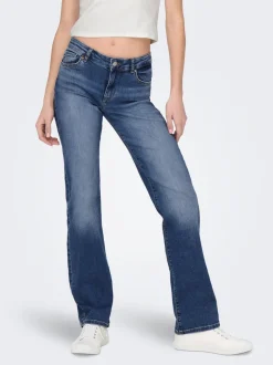 ONLALICIA Taille moyenne Straight Fit Jeans