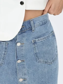 ONLAMAZING Jean Jupe en denim Jupe courte