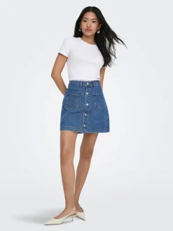 ONLAMAZING Jean Jupe en denim Jupe courte