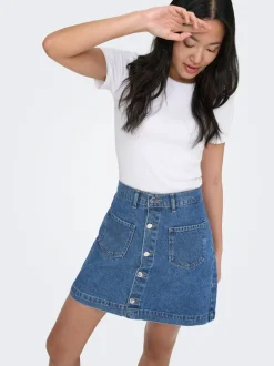 ONLAMAZING Jean Jupe en denim Jupe courte