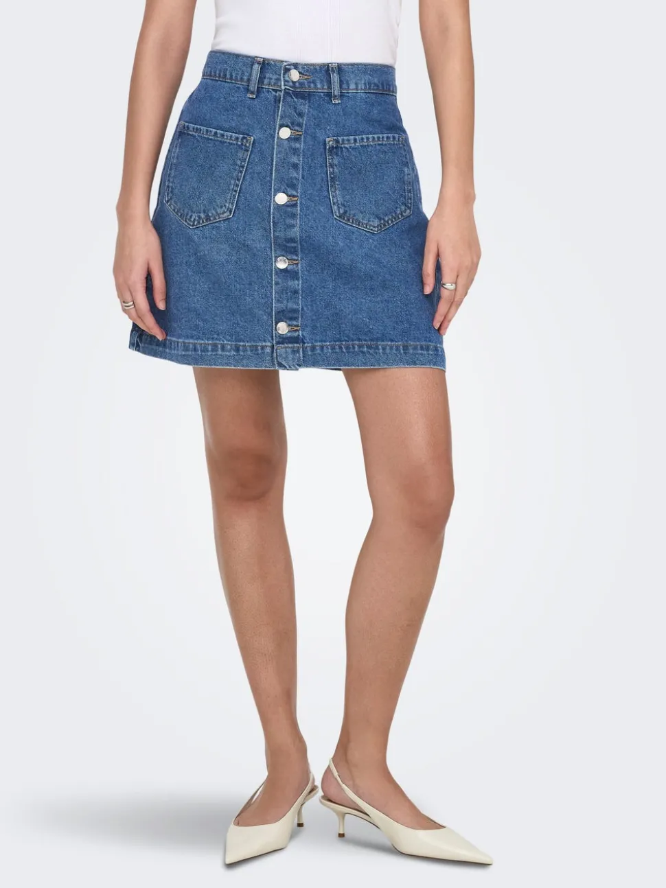 ONLAMAZING Jean Jupe en denim Jupe courte