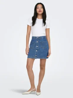 ONLAMAZING Jean Jupe en denim Jupe courte
