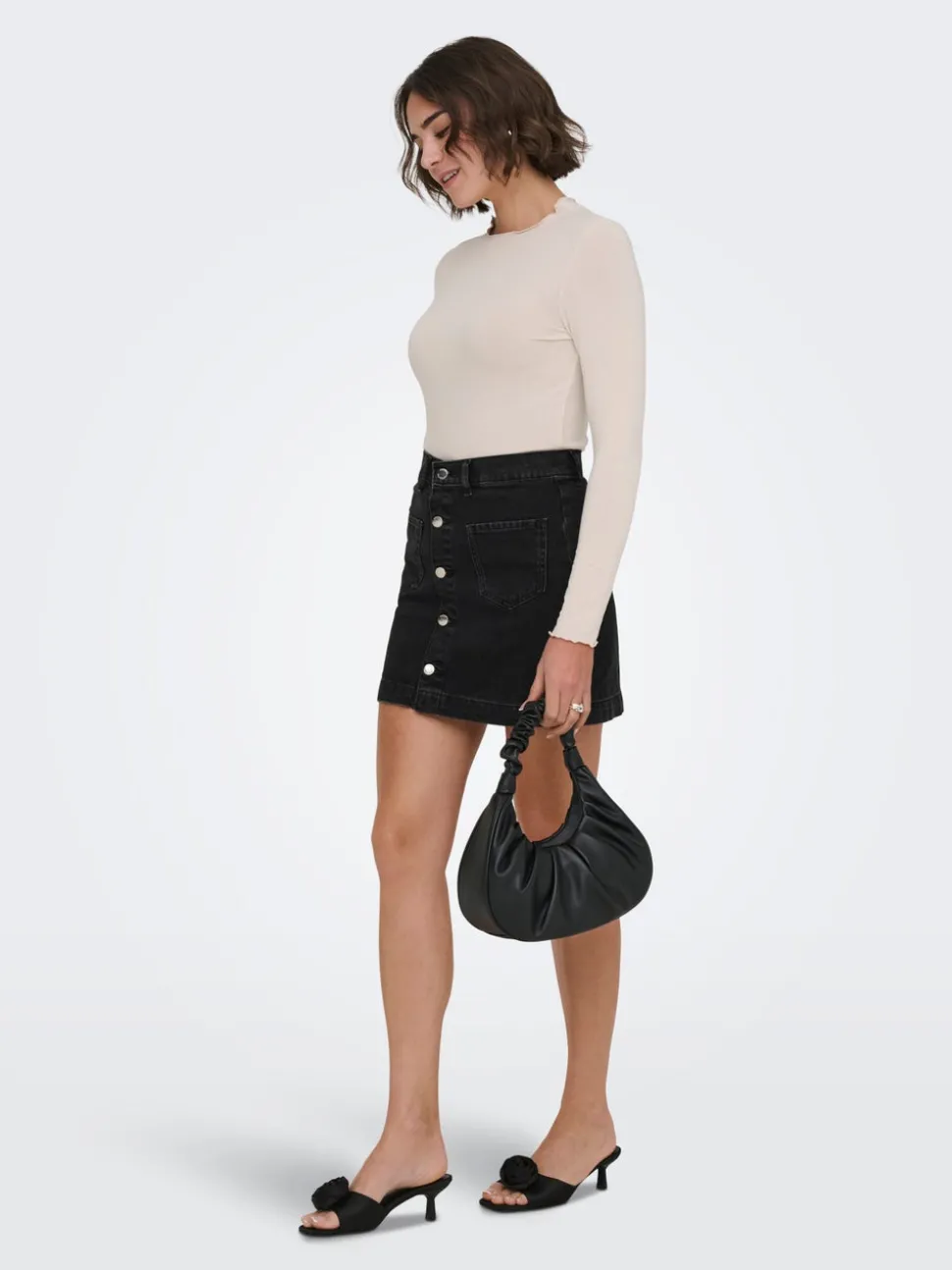 ONLAMAZING Jean Jupe en denim Jupe courte