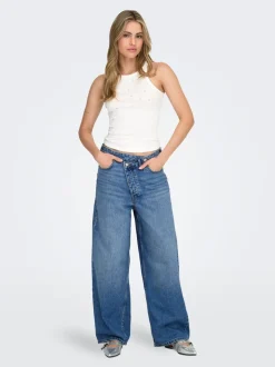ONLAMBER Taille basse Baggy Fit Jeans