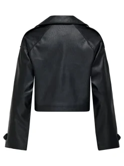 ONLAMIA Veste en cuir synthétique