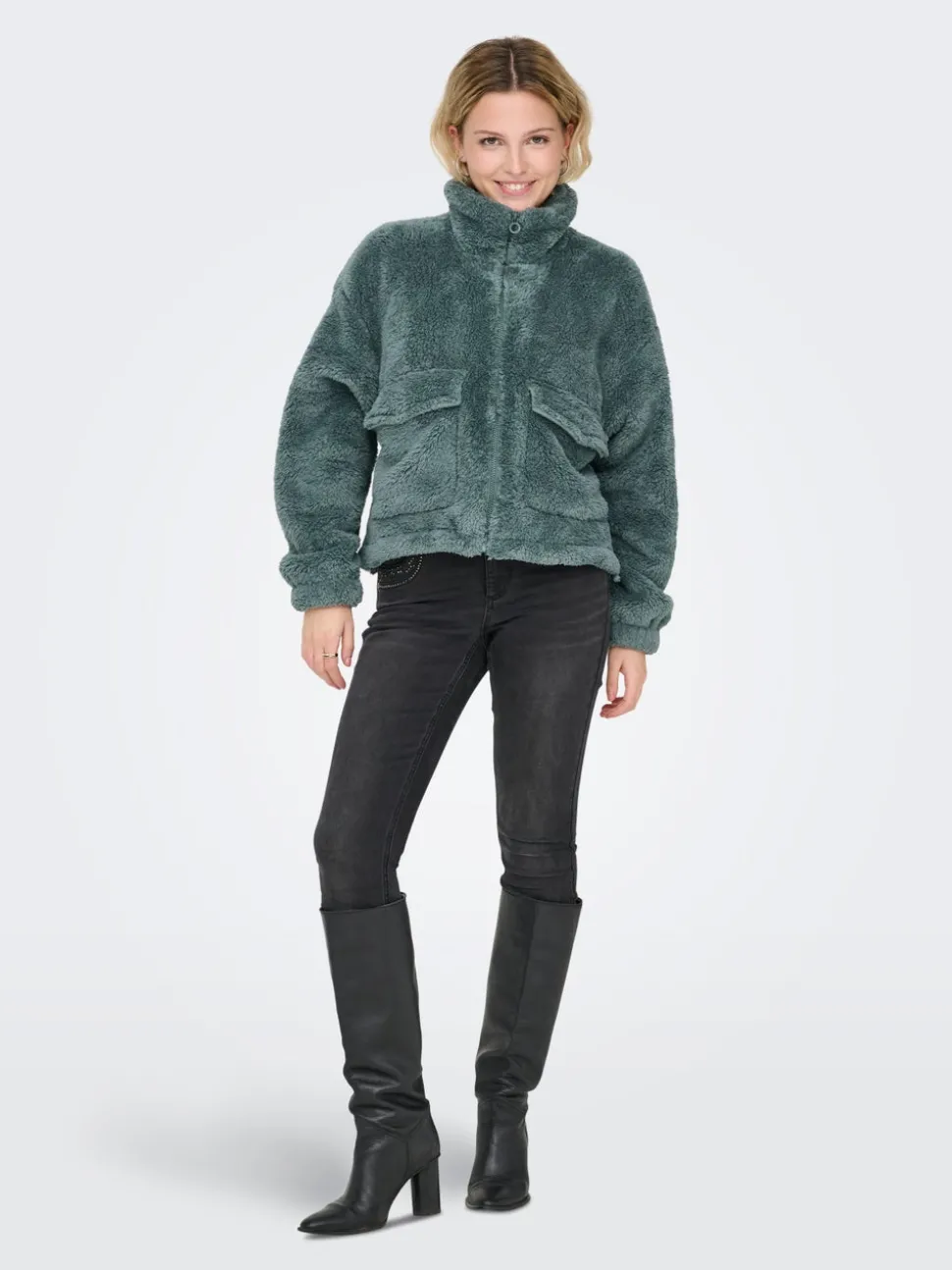 ONLANNA Manteau en peluche