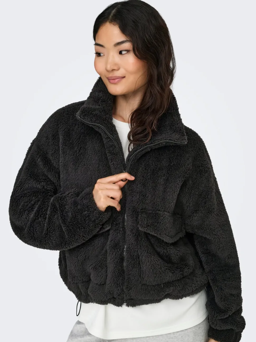 ONLANNA Manteau en peluche