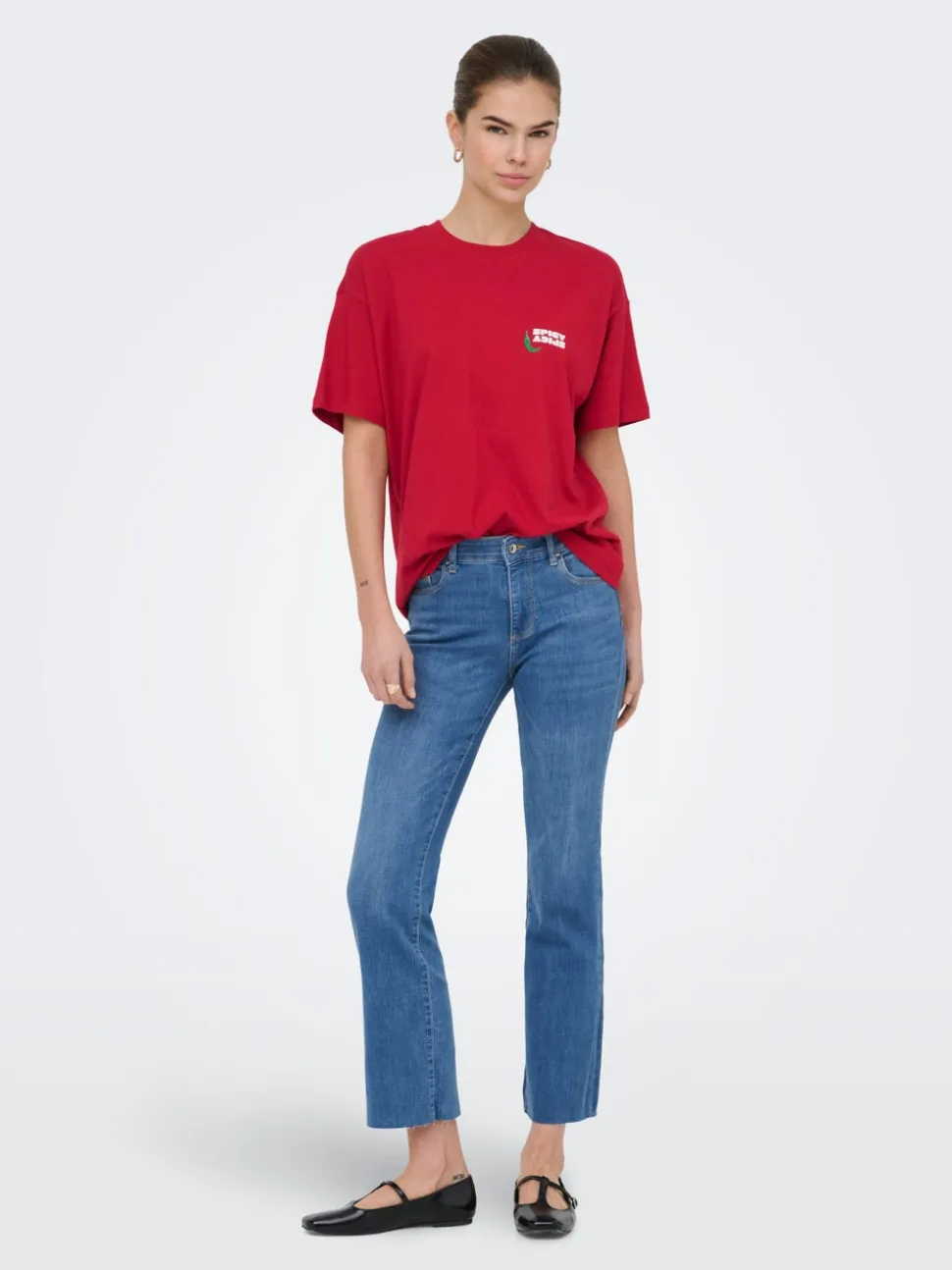 ONLANN-KENYA Taille moyenne Flared Fit Jeans