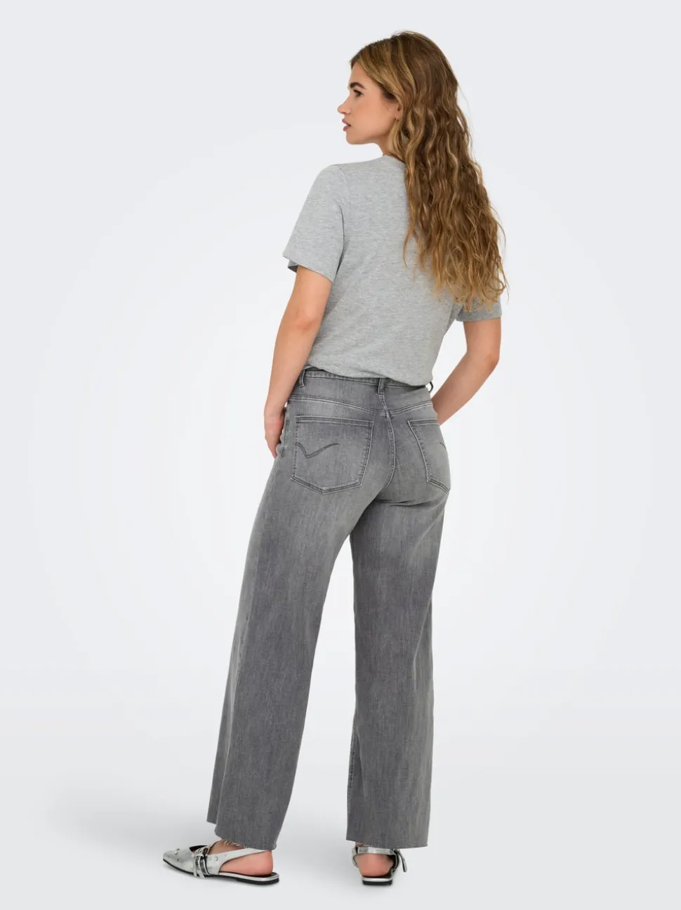 ONLANN-MADISON Taille haute Cropped Fit Jeans