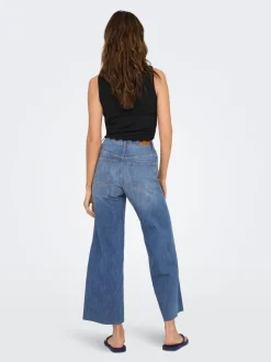 ONLANN-MADISON Taille haute Cropped Fit Jeans