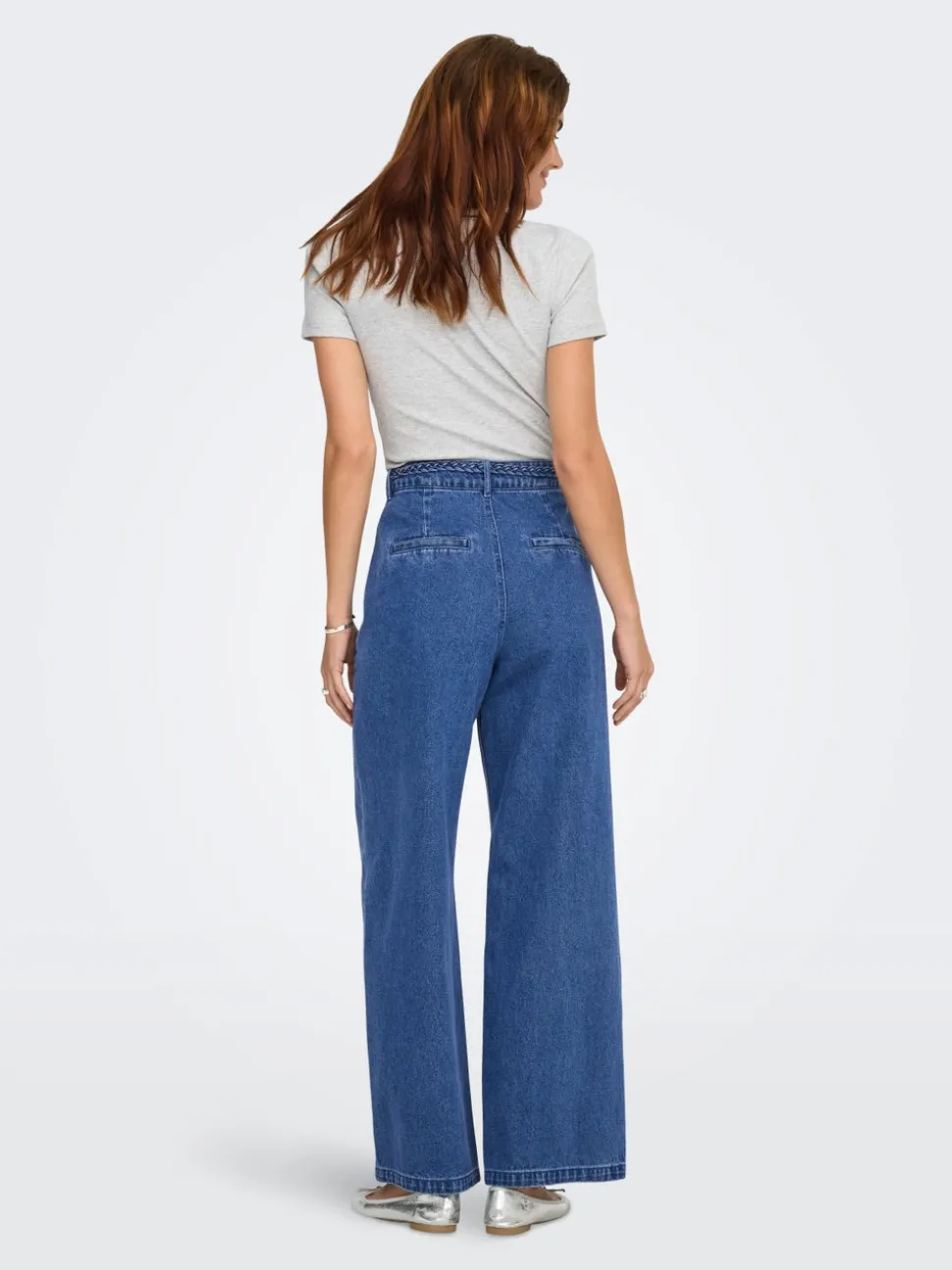 ONLARLENE Taille haute Wide Leg Fit Jeans