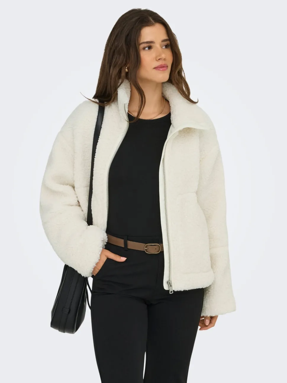 ONLASPEN Manteau en peluche