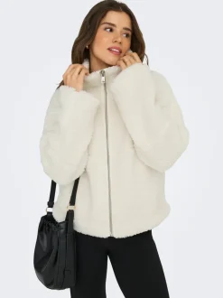 ONLASPEN Manteau en peluche