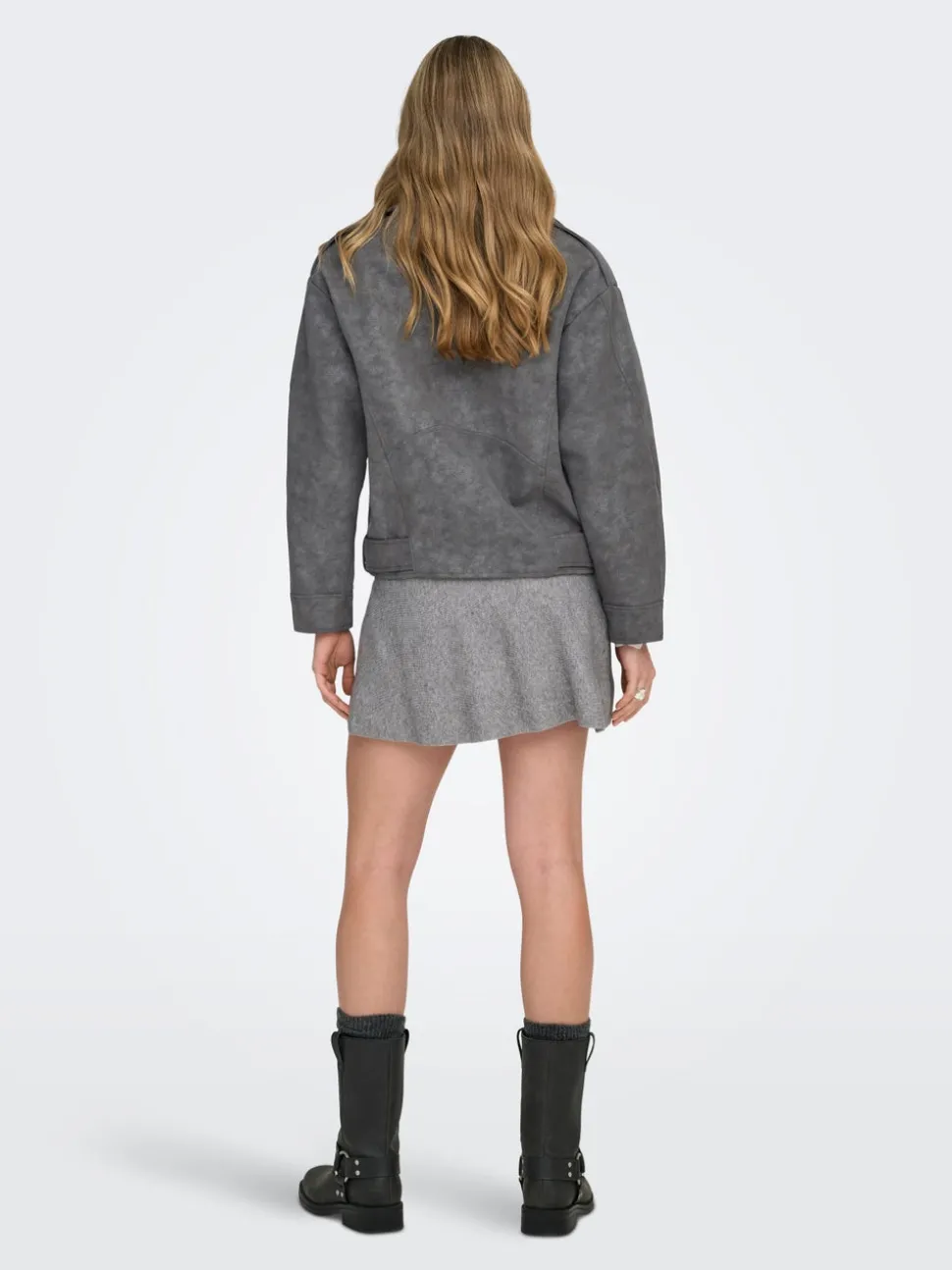 ONLAVA Veste en cuir synthétique