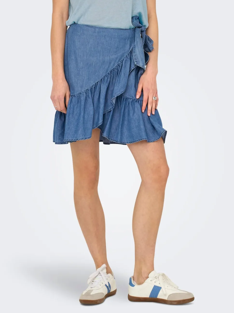 ONLBEA Jean Jupe en denim Jupe courte