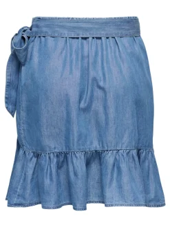 ONLBEA Jean Jupe en denim Jupe courte