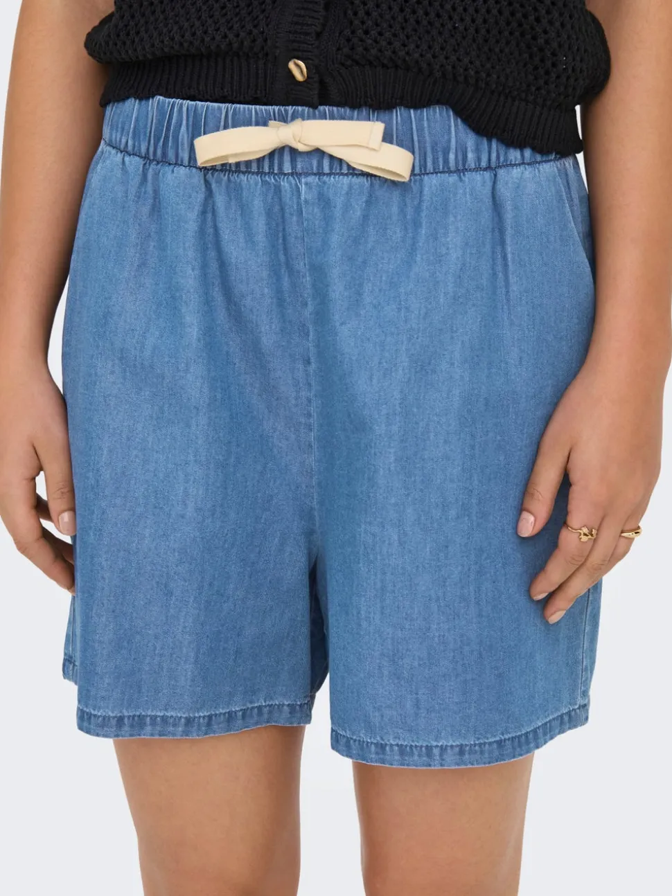 ONLBEA Straight Fit Short en denim