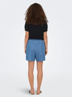 ONLBEA Straight Fit Short en denim