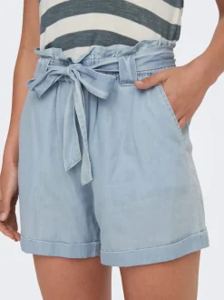 ONLBEA Taille haute Regular Fit Short en denim