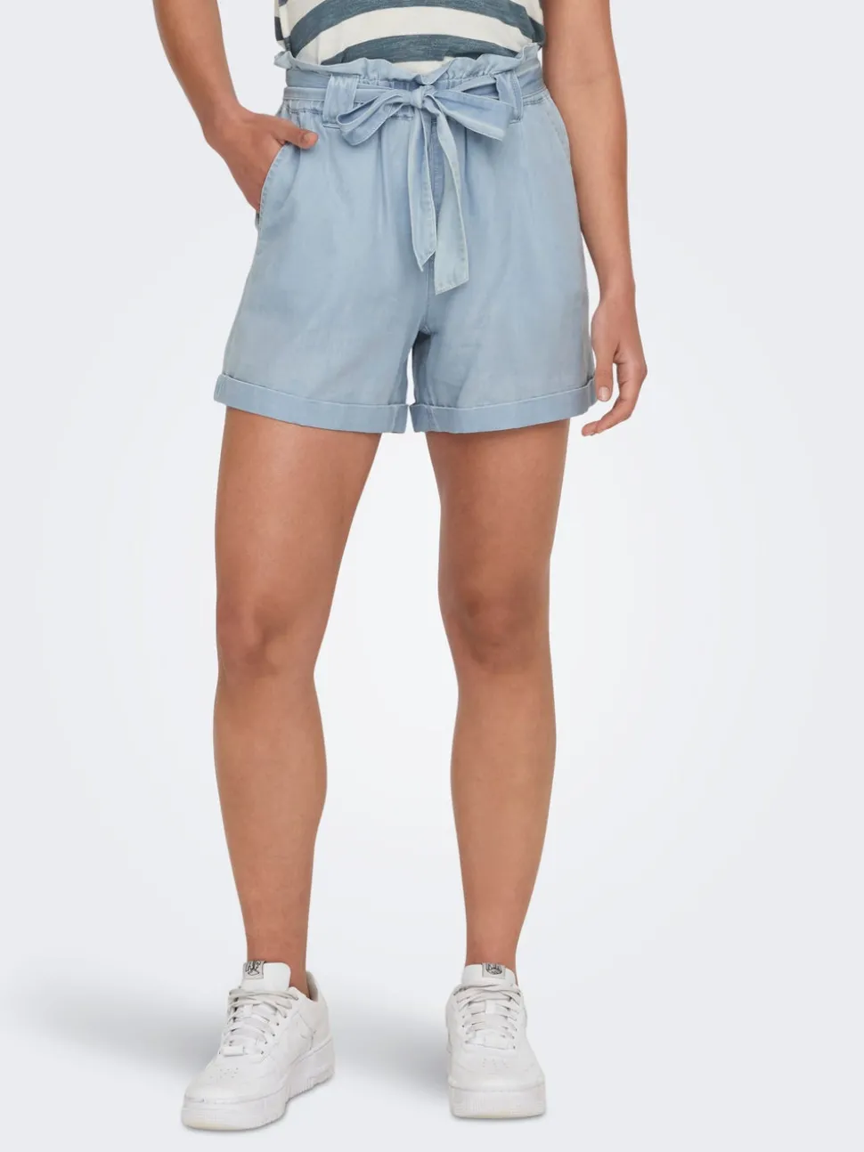 ONLBEA Taille haute Regular Fit Short en denim