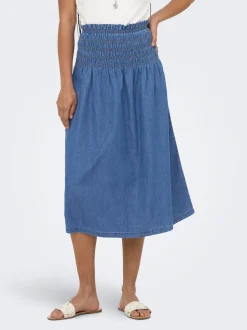 ONLBEA Jupe en denim Jupe midi