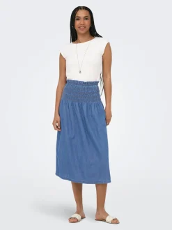 ONLBEA Jupe en denim Jupe midi