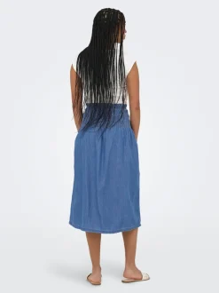 ONLBEA Jupe en denim Jupe midi