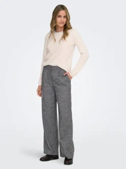 ONLBEKKA Wide Leg Fit Pantalon de tailleur
