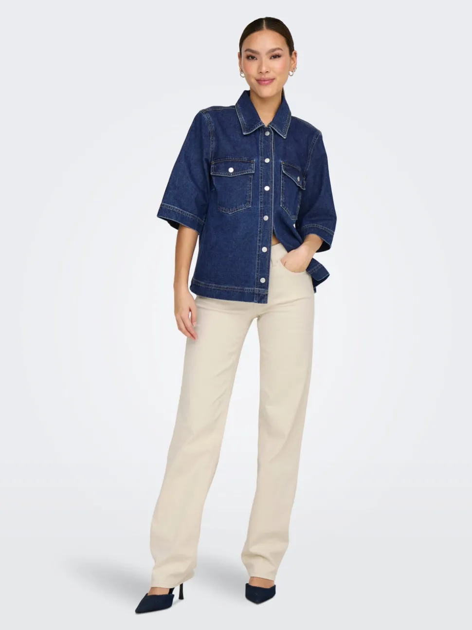 ONLBELLE Chemise en denim